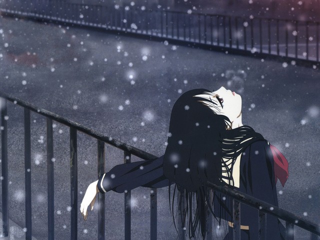 Hình ảnh buồn khóc cô đơn anime hoạt hình tâm trạng chán