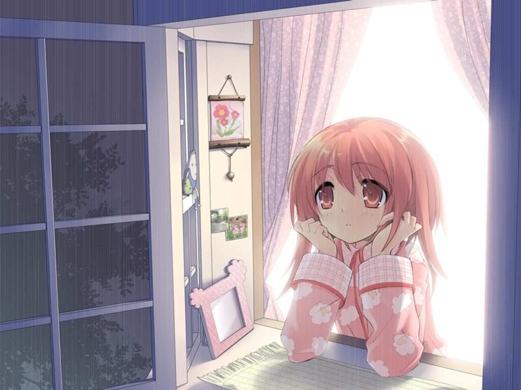 Hình ảnh buồn cô đơn khóc của phim hoạt hình anime buồn chán