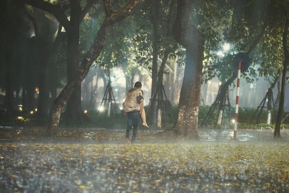 Hình ảnh trời mưa lãng mạn, đẹp