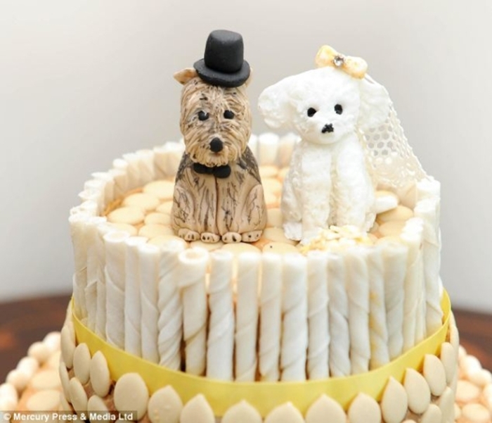 Bánh gato sinh nhật con chó dựng hình 4d siêu ngộ nghĩnh tặng người tuổi  Tuất 4785 - Bánh sinh nhật, kỷ niệm