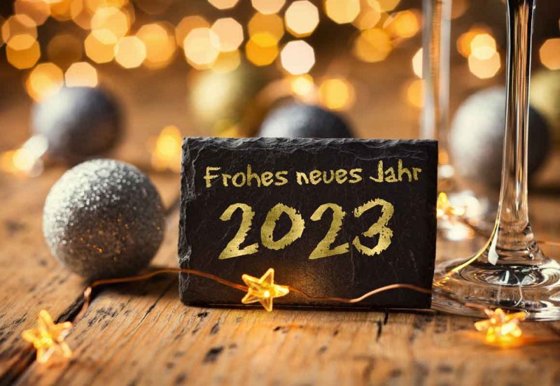 Wünsche für 2023: Gesundheit und Erfolg im neuen Jahr