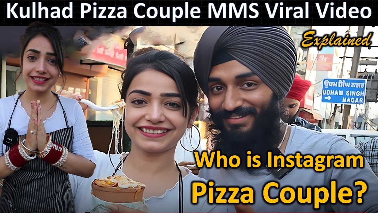 Kulhad pizza couple viral video