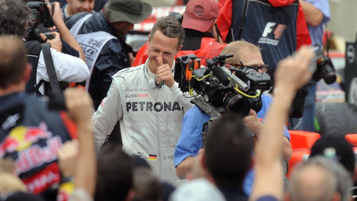 Michael Schumacher letztes foto