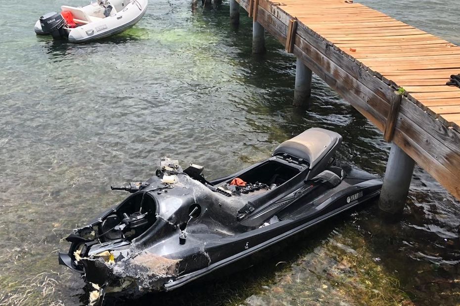 accident jet ski guadeloupe