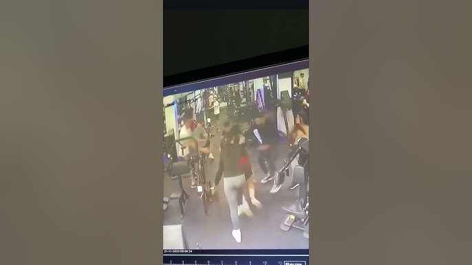 red shirt knocked out in gym original video