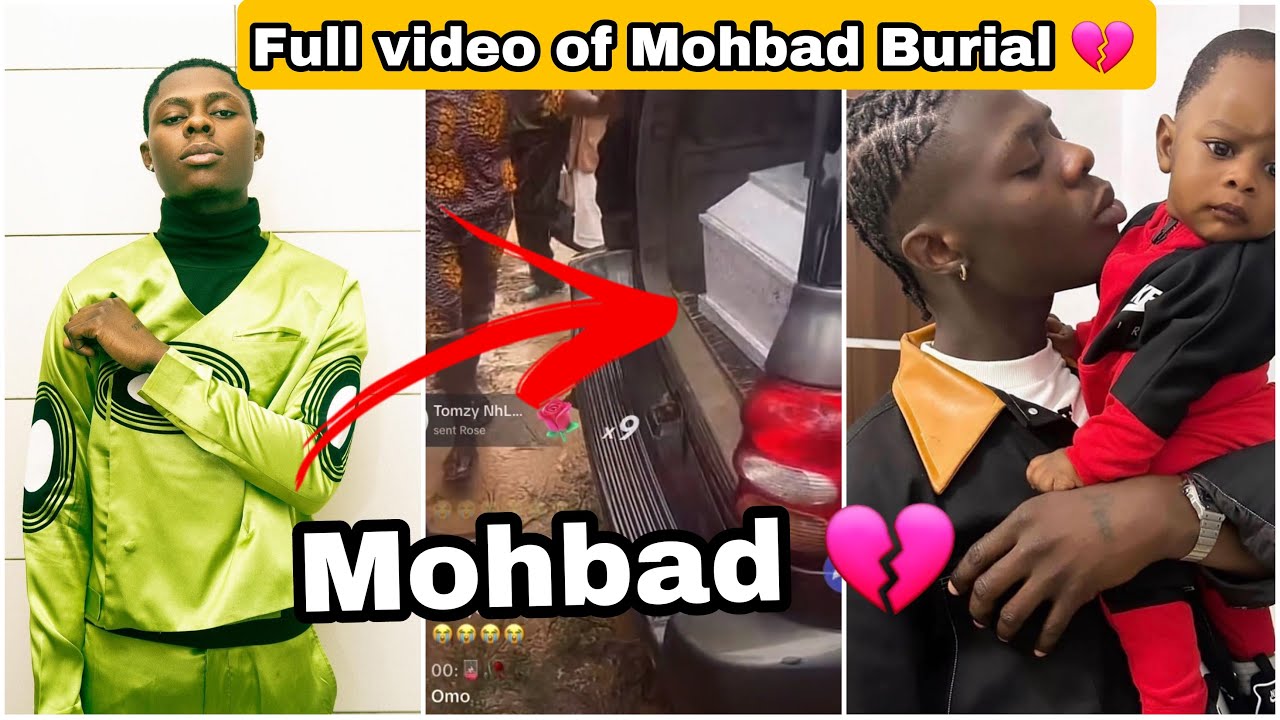 Video of Mohbad Burial – A Heartfelt Farewell to the Talented Artist