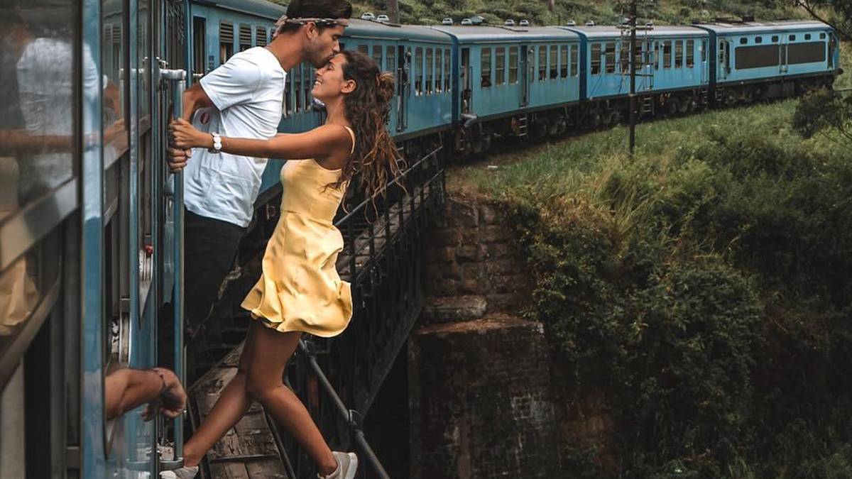 Exploring Adelaide Train couple video instagram