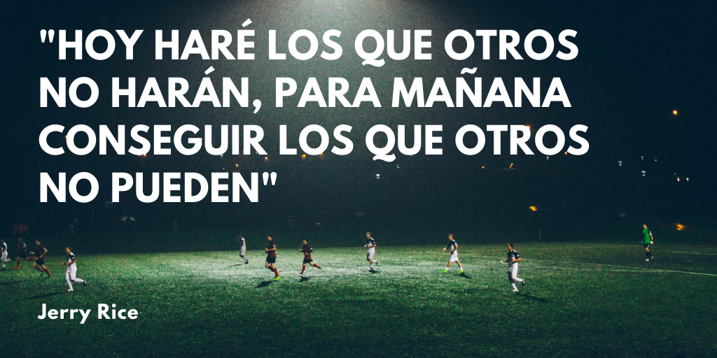 Frases deportivas motivacionales: El éxito se logra con esfuerzo y determinación