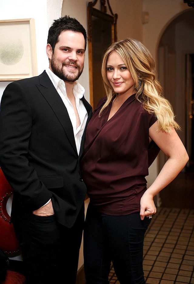 hilary duff engagement photo