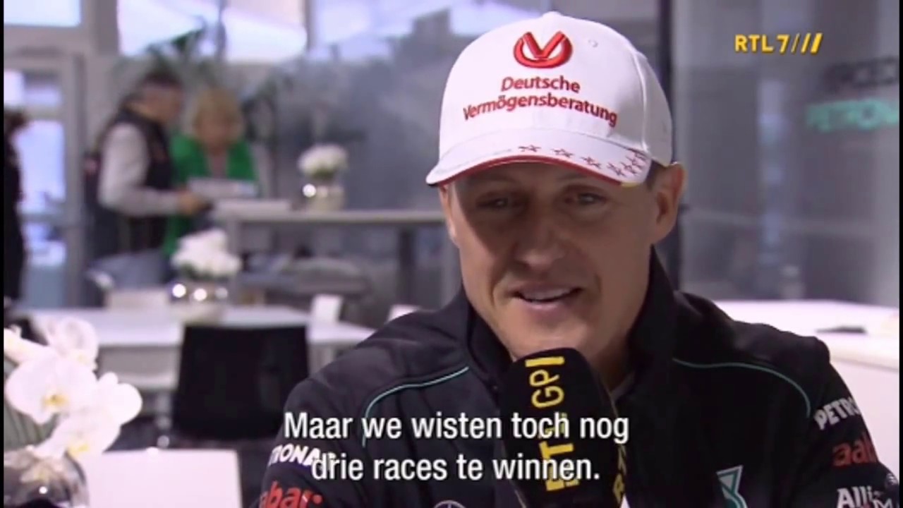 Michael Schumacher letztes foto