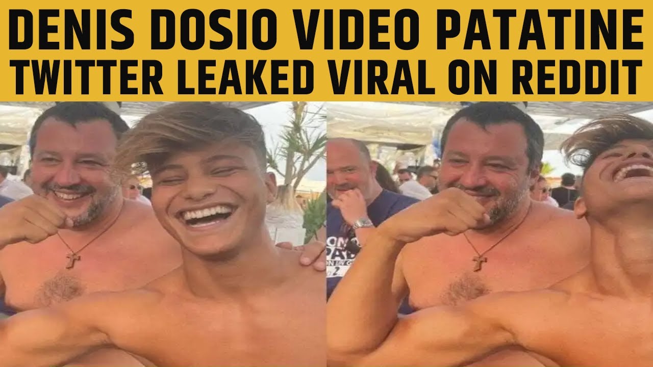 Unveiling the Viral Sensation – Denis Dosio Patatine twitter video