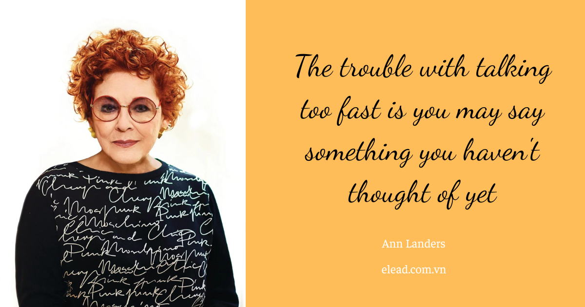 Unveiling top 50 Ann Landers quote for Inspiration