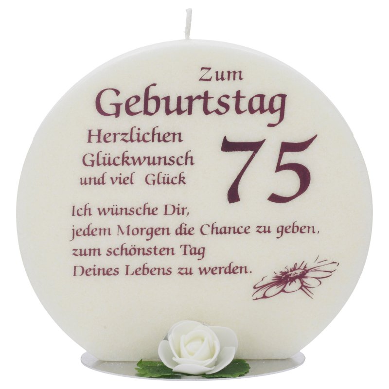 Zitate zum 75. Geburtstag: Inspirierende Worte für ein besonderes Jubiläum