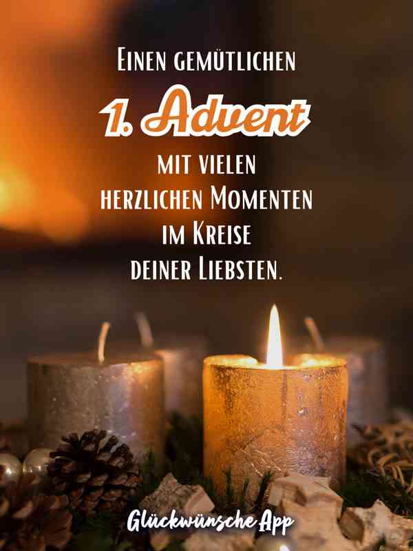 adventsgrüße schönen 1 advent wünschen