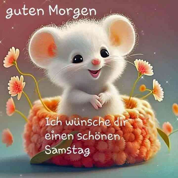 guten morgen wünsche dir einen schönen samstag