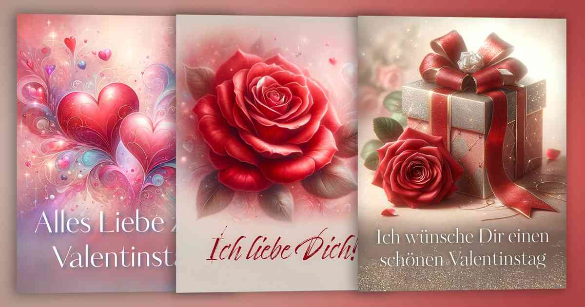 ich wünsche dir einen schönen valentinstag