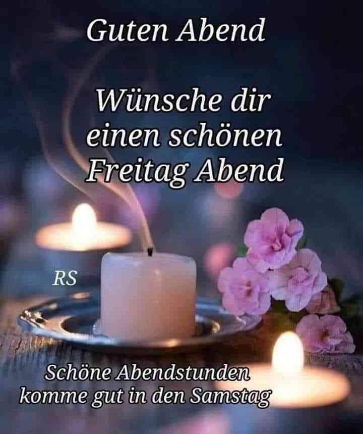 ich wünsche dir einen schönen freitag