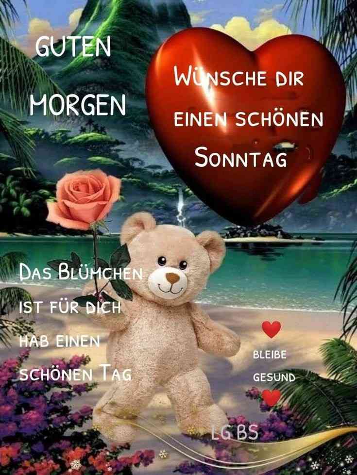 schönen sonntag wünsche ich dir