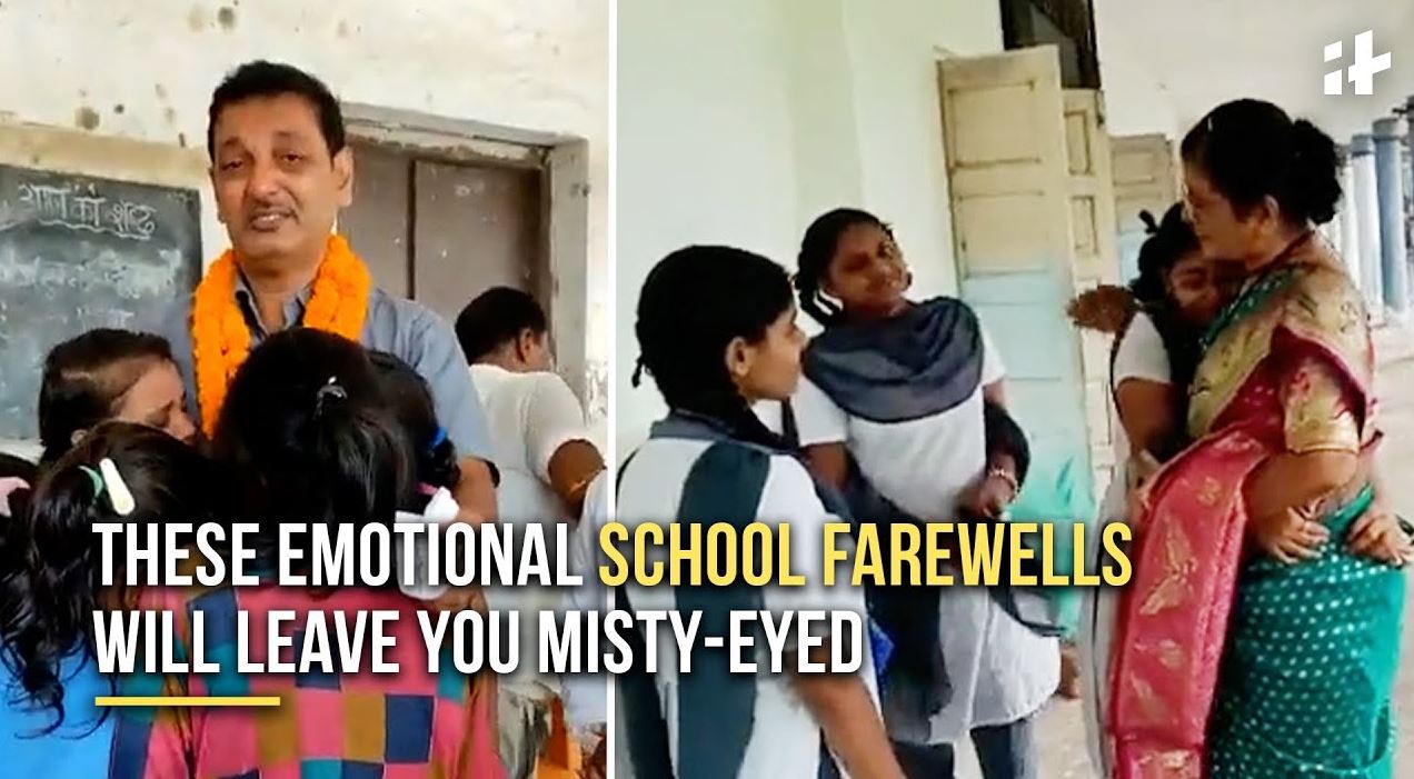 Viral Video A Heartwarming Moment Between A Teacher And A Student